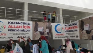 350 aileye dokunduk Onlara Cansuyu olduk