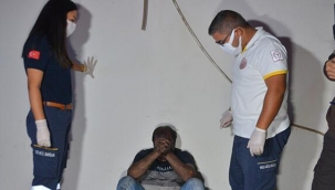 Alevler bir anda yükseldi! Bekçiler kurtardı