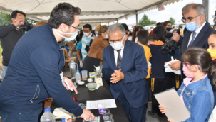 Başkan Büyükkılıç 5 Bilim şenliği açılıına katıldı