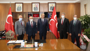 Başkanlardan MHP İl Başkanı İncetoprak'a hayırlı olsun ziyareti