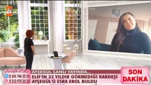 Biyolojik ailesini 32 yıl sonra Esra Erol buldu