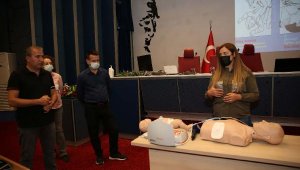 Büyükşehir personeline 'İlk Yardım Sertifika Yenileme Eğitimi'