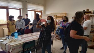 Erasmus kapsamında Türkiye'ye gelen öğretmenler Beypazarı HEM'i gezdi