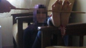 Falaka görüntüleri ortaya çıkan kargocunun eşi: Diğer kadınlardan haberim yoktu 