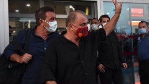 Galatasaray kafilesi Kayseri'ye geldi