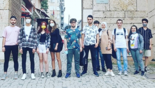 Gençler Bursa’yı adımladı