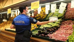 Gölbaşı Belediyesi zabıta ekipleri esnafı denetledi