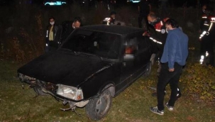 Havaya ateş açıp polisten kaçtı, kaza yapıp öldü