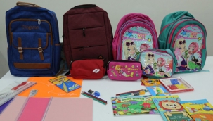 İhtiyaç sahibi öğrencilere kırtasiye desteği