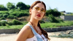 Irmak Ünal'dan nazara karşı korunmak için dövme