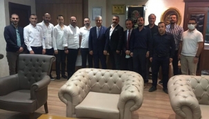 Kayseri Genç Girişimciler Derneği’nden MHP İl başkanına ziyaret