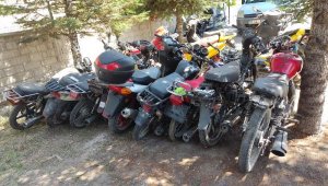 Kayseri polisinden çalıntı motosiklet operasyonu