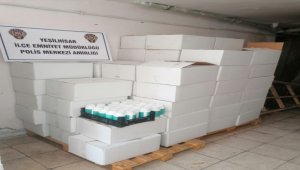 Kayseri'de 3 bin 602 litre sahte zirai ilaç ele geçirildi