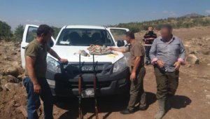 Kayseri'de kaçak avlanan 2 kişiye 3 bin 600 TL ceza