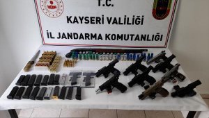 Kayseri'de kaçak silah ticareti operasyonu: 9 gözaltı