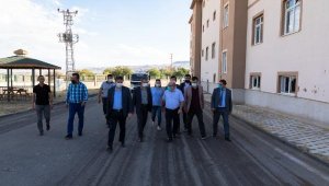 KAYÜ Rektörü Karamustafa'dan Yeşilhisar Fuat Sezgin Kampüsünde inceleme