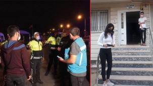 Kırıkkale'de karantina kurallarını ihlal eden 2 kişiye ceza uygulandı