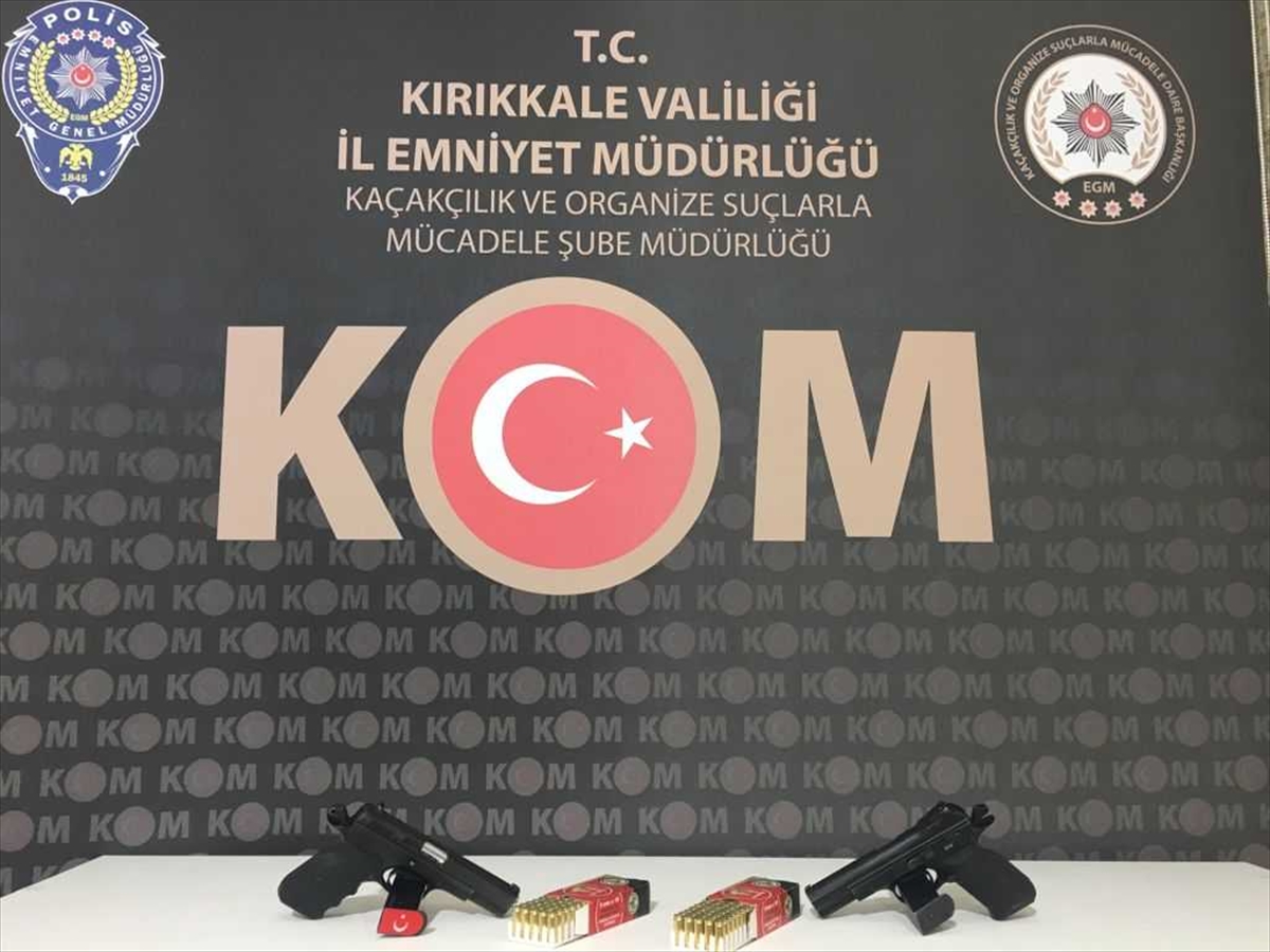 Kırıkkale'de kaçakçılıkla mücadele kapsamında 3 şüpheli gözaltına alındı