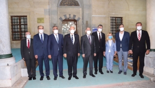 KKTC Cumhurbaşkanı Ersin Tatar Ilgın'ı ziyaret etti 