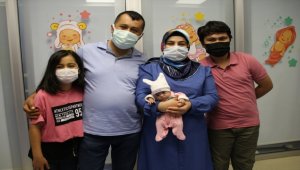 Konya'da 570 gram doğan Ahsen Buğlem bebek hayata tutundu