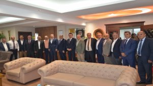 KTO yönetiminden MHP İl Başkanı İncetoprak'a ziyaret