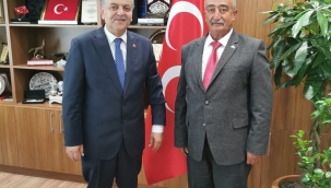 MHP Yeşilhisar teşkilatından İl Başkanı İncetoprak'a hayırlı olsun ziyareti