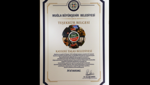 Muğla Belediyesi'nden Talas'a 