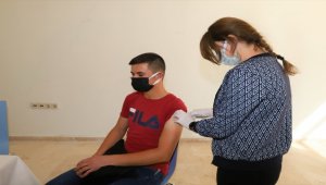 NEVÜ'de Kovid-19 aşı noktası oluşturuldu