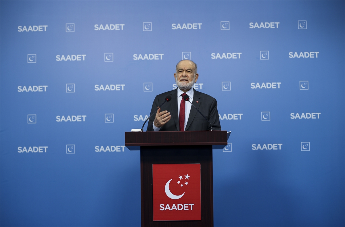 Saadet Partisi Genel Başkanı Karamollaoğlu, gündemi değerlendirdi: