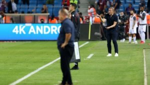 Trabzonspor Teknik Direktörü Avcı: Oyun olarak memnun, skor olarak memnun değilim