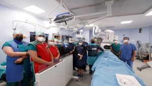 Türk hekimler, dört farklı ülkeden meslektaşlarına kardiyovasküler hastalıkların tedavisine ilişkin eğitim verdi