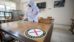 Üniversite öğrencilerinin barınacağı yurtlar Kovid-19 tedbirleriyle gençleri bekliyor