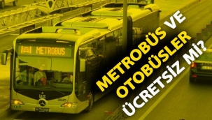 6 Ekim İstanbul’da toplu ulaşım ücretsiz mi, bugün metro, metrobüs, otobüs ve tramvay bedava mı?