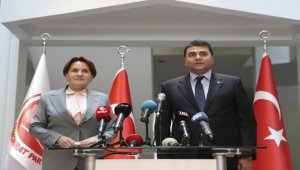 Akşener, DP Genel Başkanı Uysal'ı ziyaret etti: 