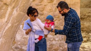 Arkeolog çiftin bebeği, Hasankeyf kazı ekibinin neşe kaynağı oldu