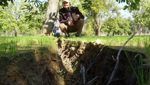 Aydın'da bir ilçenin kâbusu olan derin çatlaklar! Korkutan sözler: Her gün ihbar geliyor, tehlike büyüyor