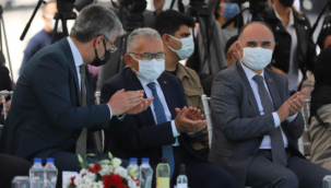 Başkan Büyükkılıç ve Vali Günaydın'ın okul pazarlığı