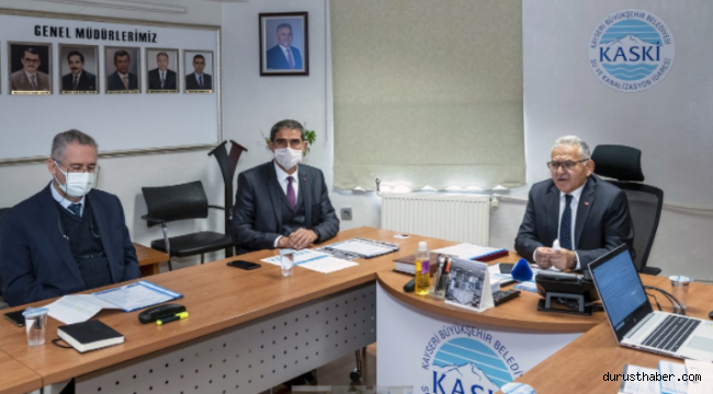 Büyükkılıç'tan KASKİ'de