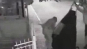 Camiden çamaşır makinesi çaldılar