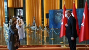 Cumhurbaşkanı Erdoğan, Cumhuriyet Bayramı tebriklerini kabul etti