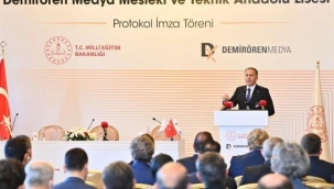 Demirören Medya Mesleki ve Teknik Anadolu Lisesi için protokol imzalandı