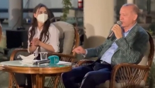 Erdoğan'dan ezgiler: Gidek gidek kalk gidek