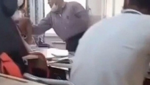 Görüntüler büyük tepki toplamıştı! O öğretmen açığa alındı