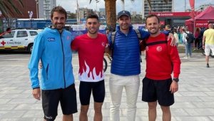 Gültiğin Er İspanya'da Türk triatlon tarihine geçti