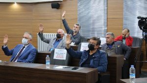 Hacılar Belediye meclisinde 8 gündem maddesi karara bağlandı