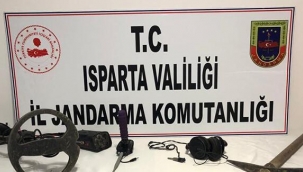 Isparta'da tarihi eser operasyonu: Bizans ve Osmanlı dönemine ait