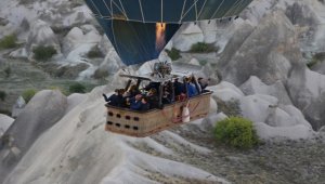 Kapadokya'yı geçen ay 288 bin turist ziyaret etti