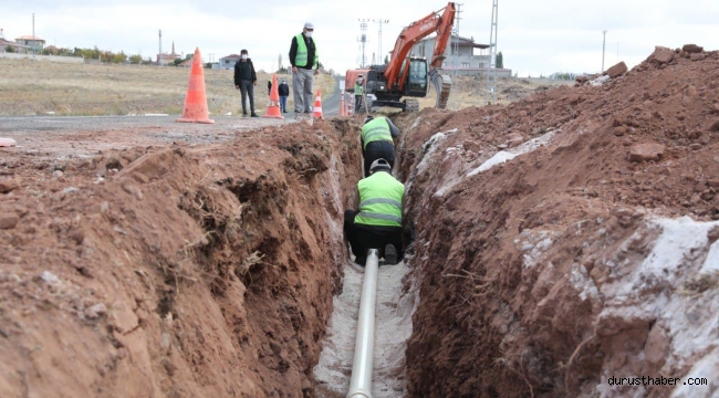 KASKİ'den Bünyan ve Sarıoğlan'a 3 milyon 864 bin TL yatırım