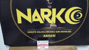 Kayseri'de 1 kişiye uyuşturucu gözaltısı