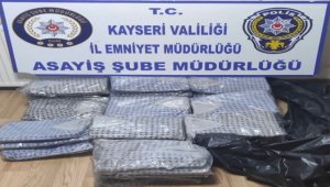 Kayseri'de hırsızlık yaptıkları iddia edilen 5 kişi gözaltına alındı